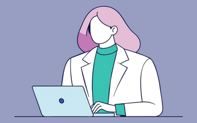 woman-sits-table-with-laptop-blue-background-with-woman-working-it_1187092-29266